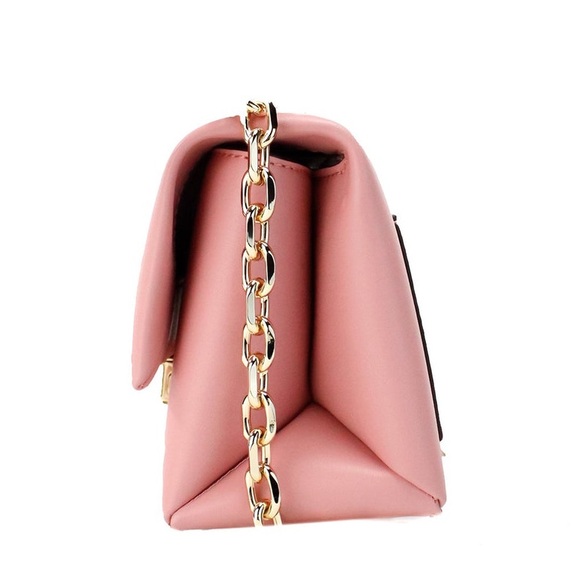 NWT! Michael Kors Cece Small Primrose Vegan Leather Convertible Flap Crossbody! - Picture 2 of 9